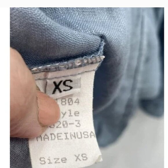 CP Shades Yoko Tunic Dress Top Linen XS/SM — thick fabric for cool weather - Picture 8 of 8